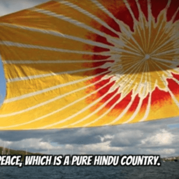 flag, pure hindu country A Borderless Hindu Country in America – Global Country for World Peace